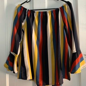 Off shoulder blouse